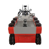 Intelligent inspection and fine water mist fire extinguishing robot